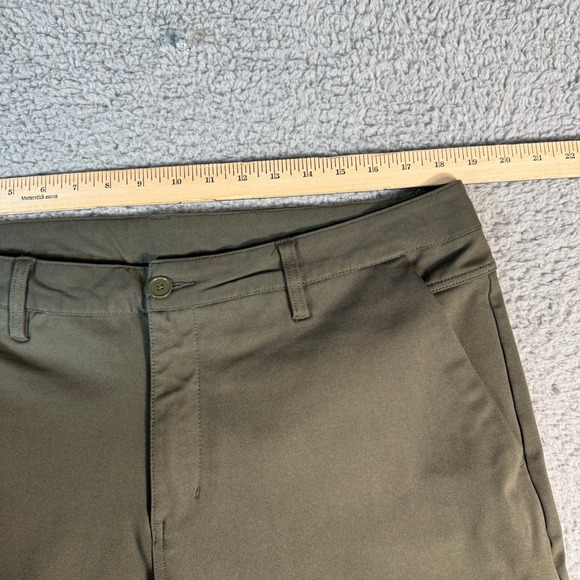 BYLT Premium Basics Everyday Pant 2.0 Mens 2XL 37x30 Green Slim Fit Stretch - Picture 6 of 12